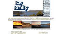 Desktop Screenshot of bayrealty.net
